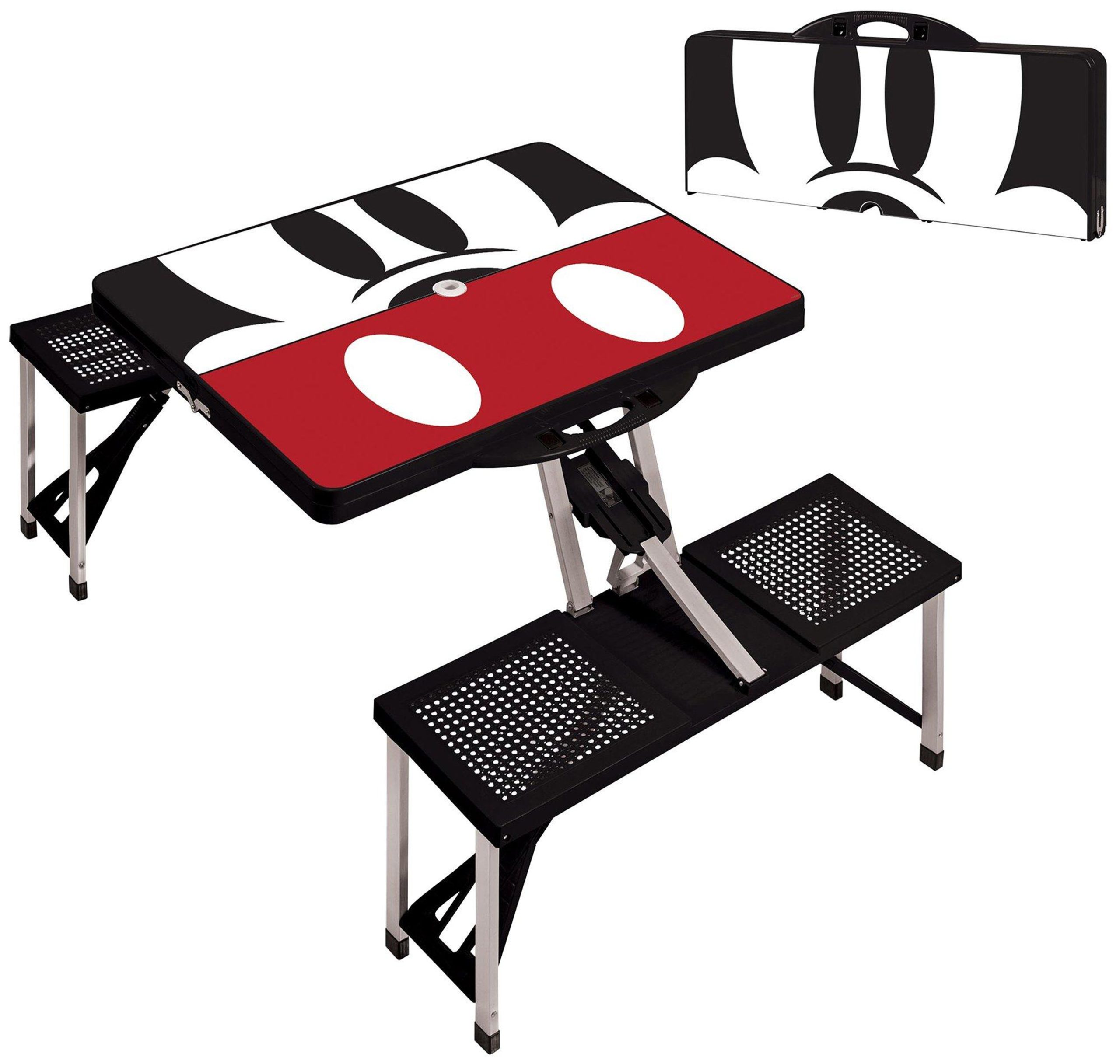 Picnic Time Mickey Mouse Picnic Table Sport Folding Table