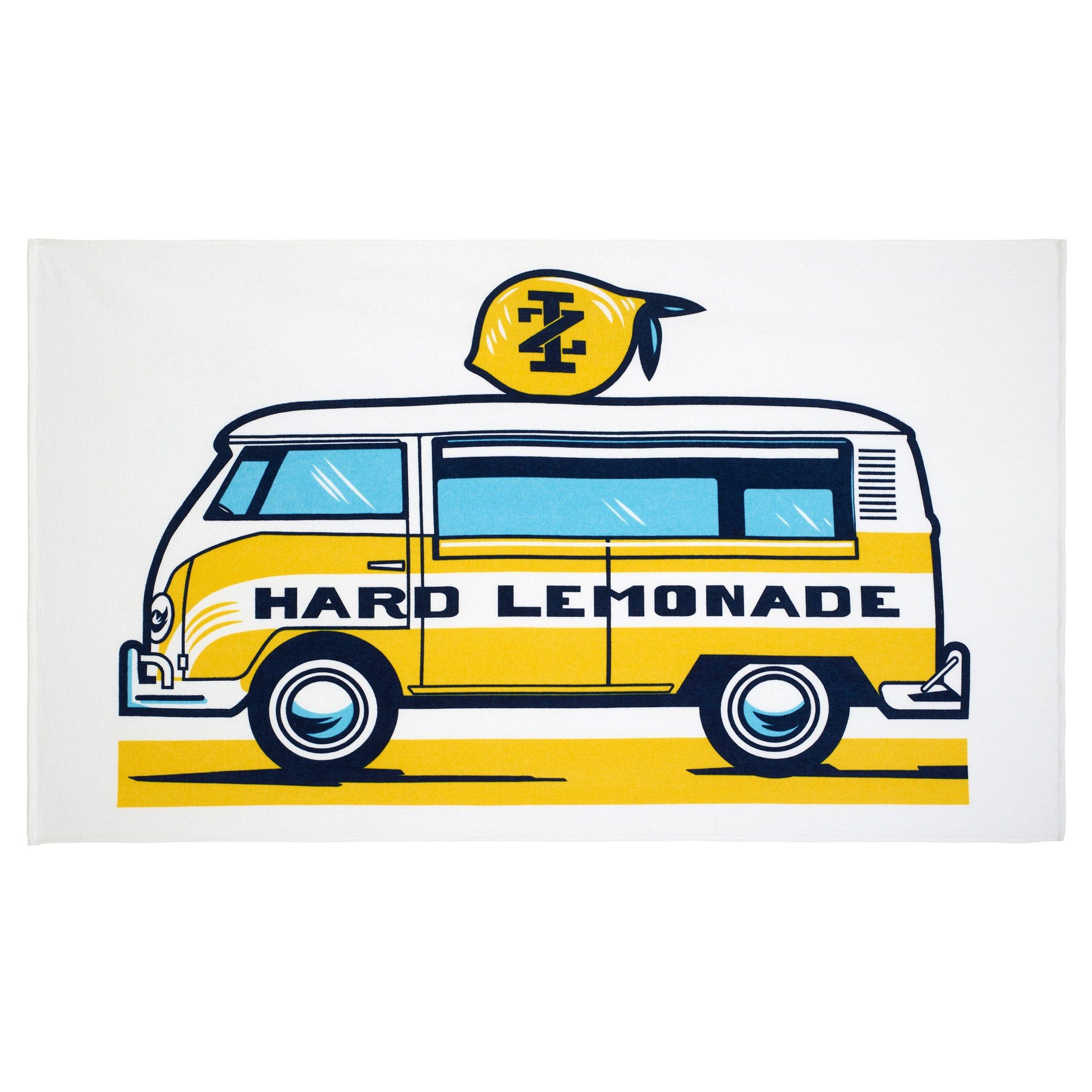 Lemonade Truck Beach Towel