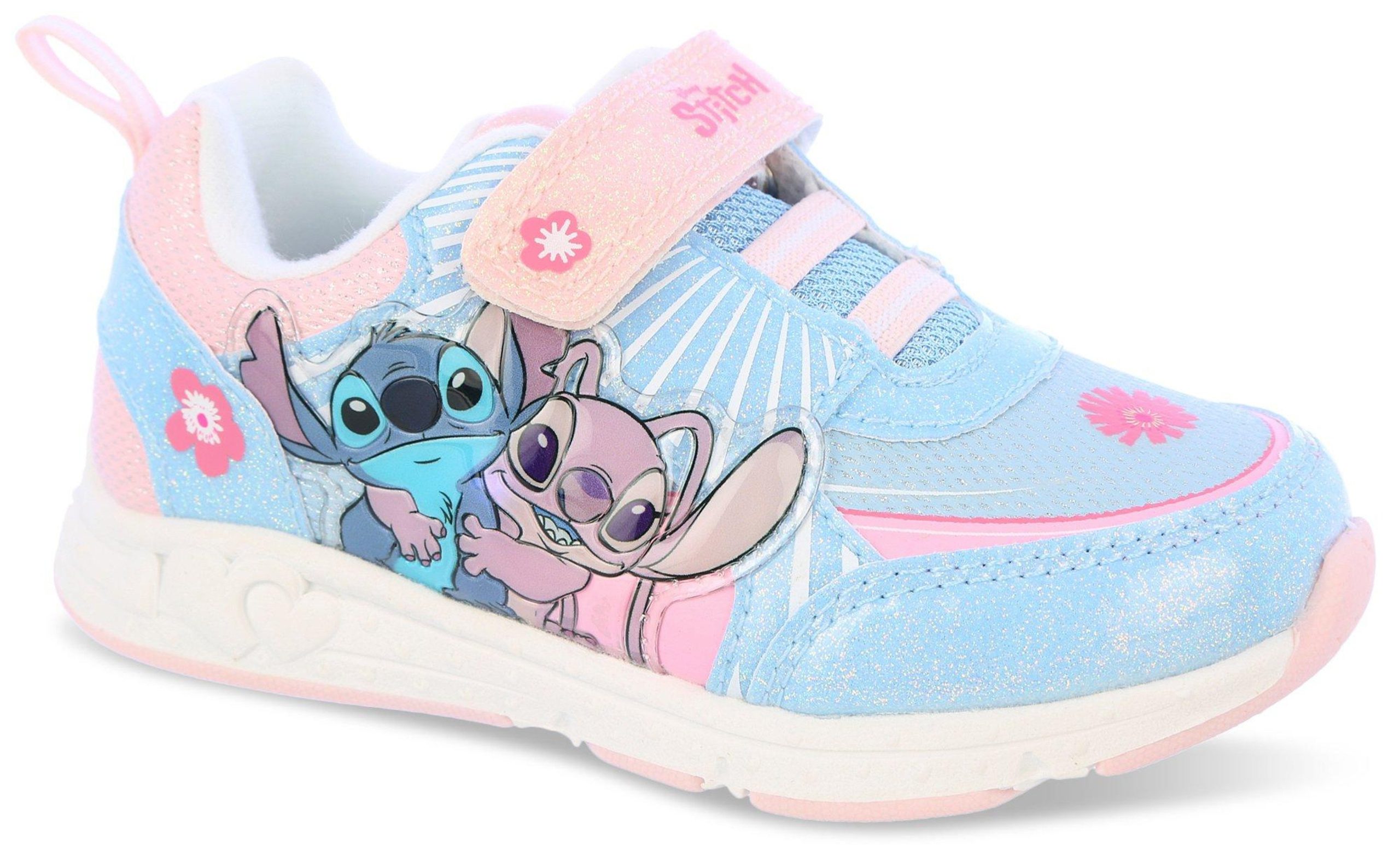 Disney Lilo & Stitch Toddler Girls Velcro Court Shoes