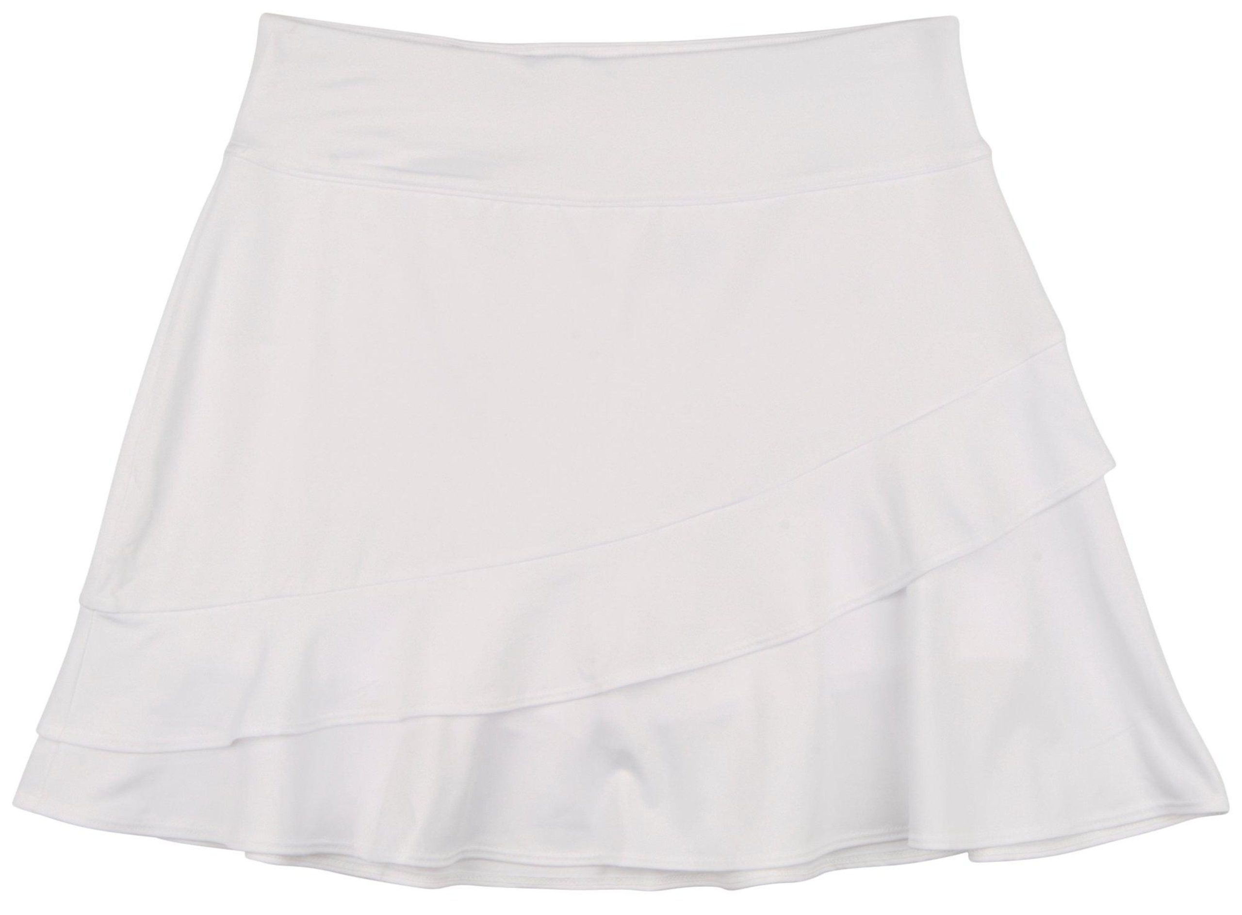 Coral Bay Golf Petite 18 in. Solid Layered Skort