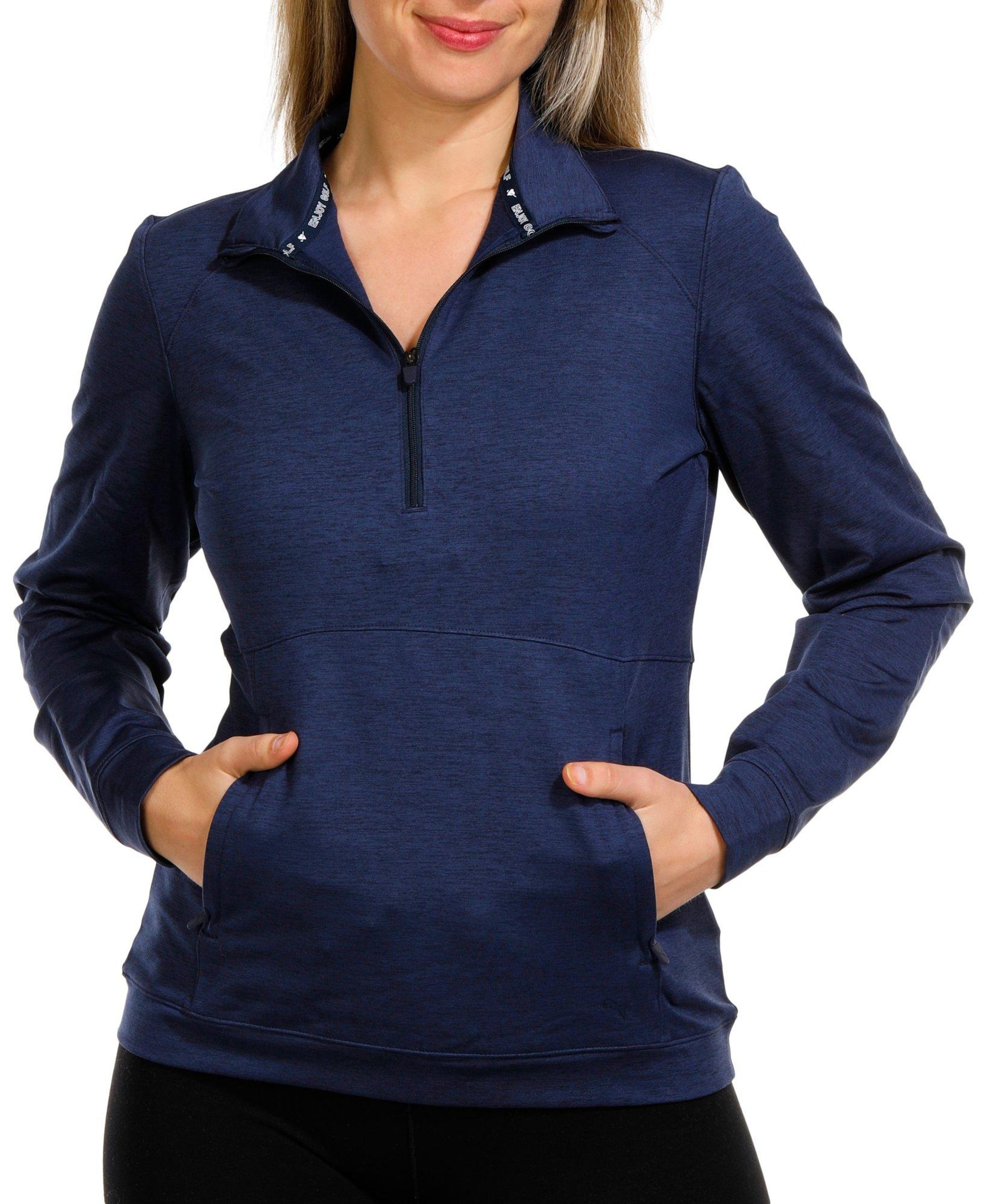 Puma Golf Womens Cloudspun Rockaway Golf 1/4 Zip