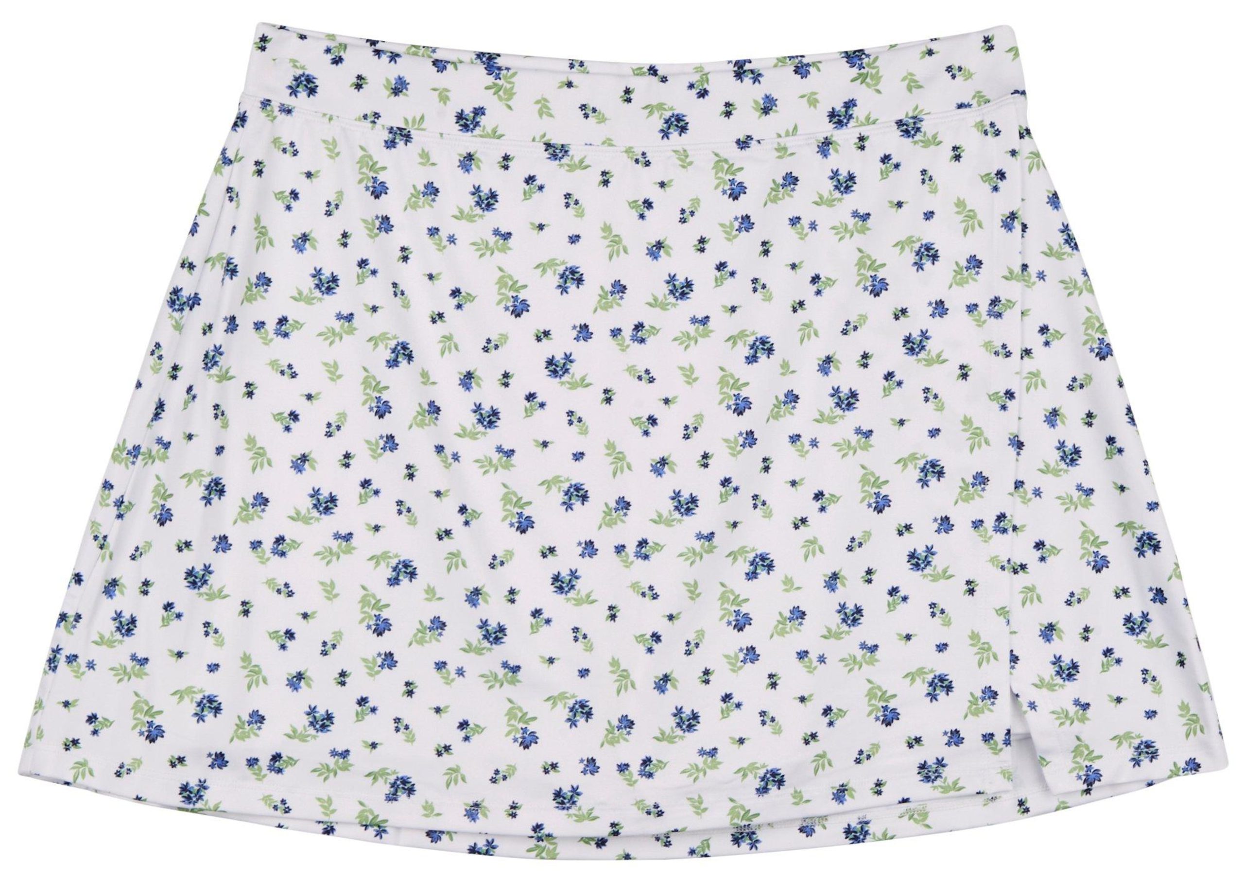 Lillie Green Womens Sanibel Print Wrap Skort