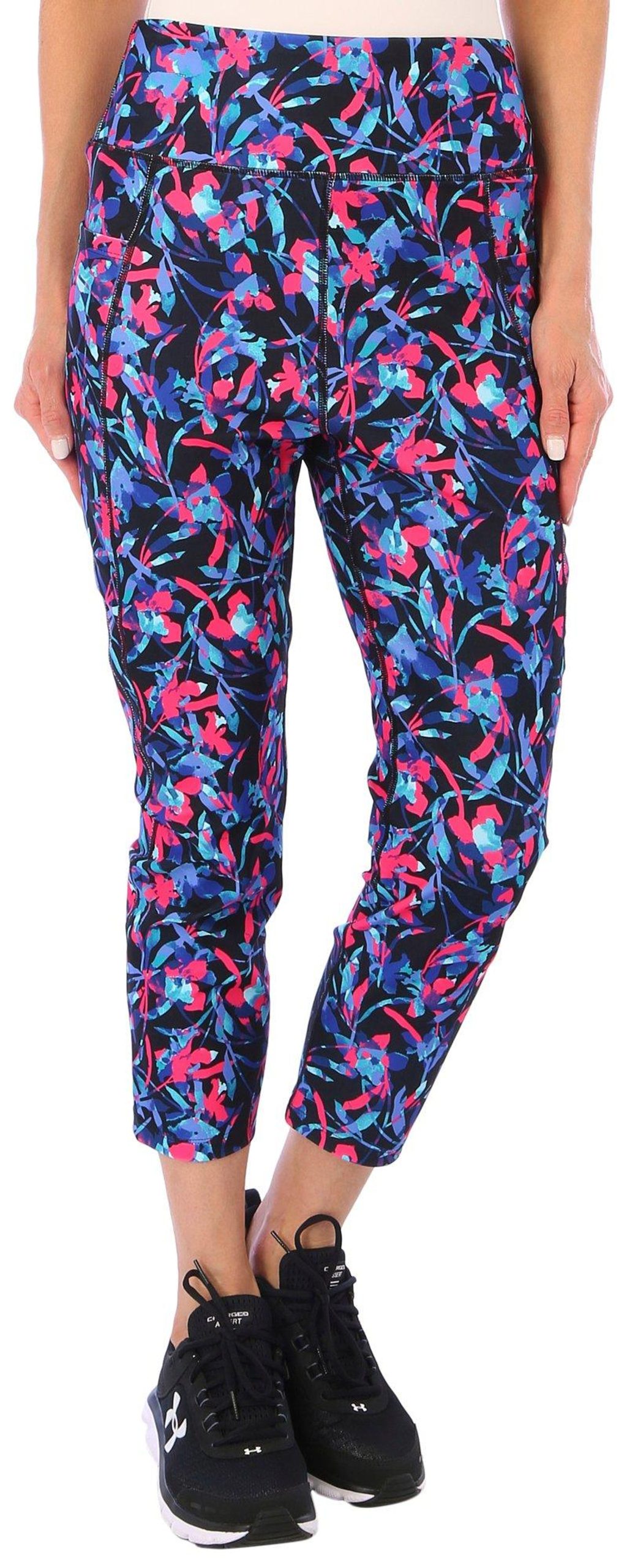 RB3 Active Women 23 in. Printed Capris Leggings