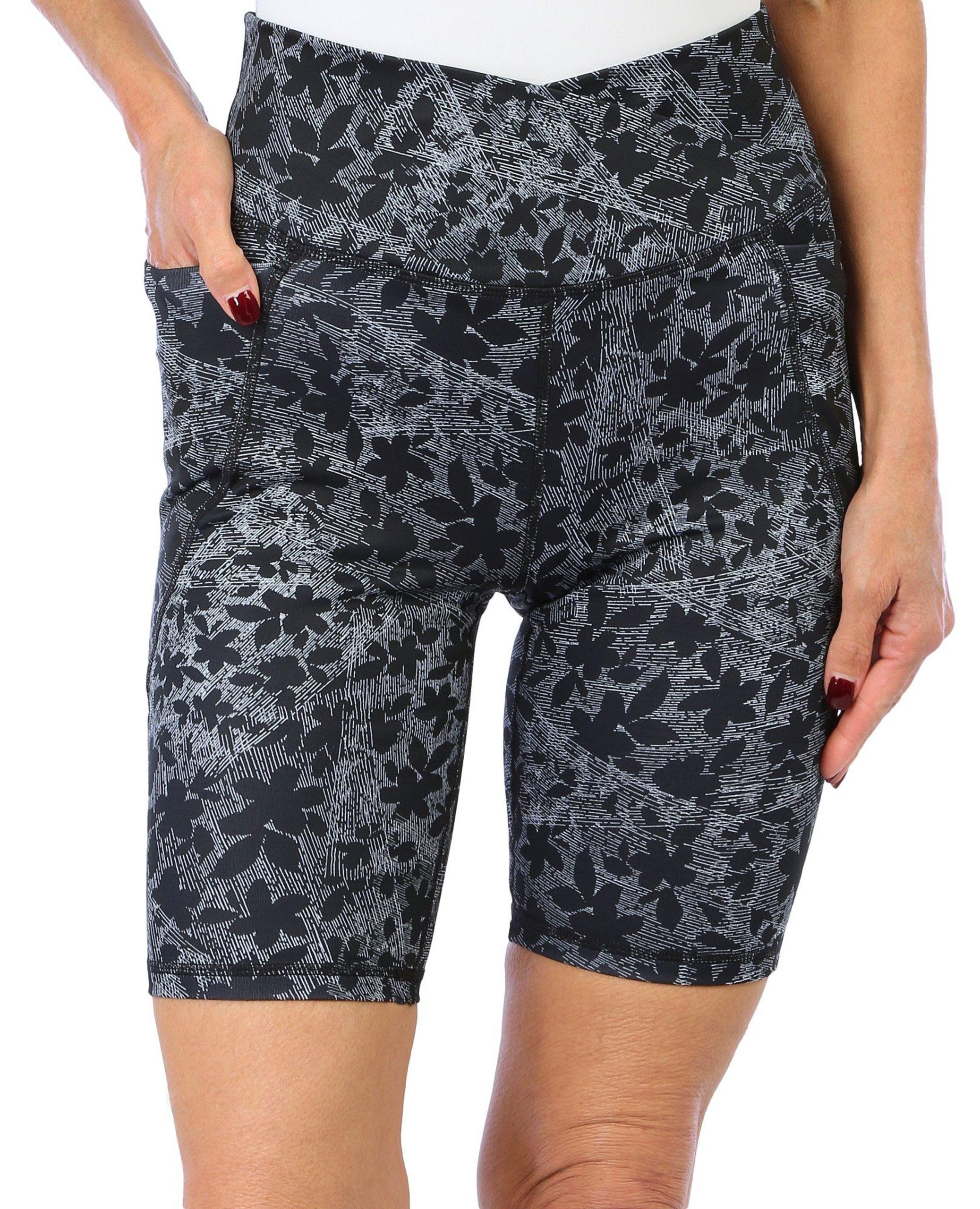 RB3 Active Women 9 in. Print Biker Shorts