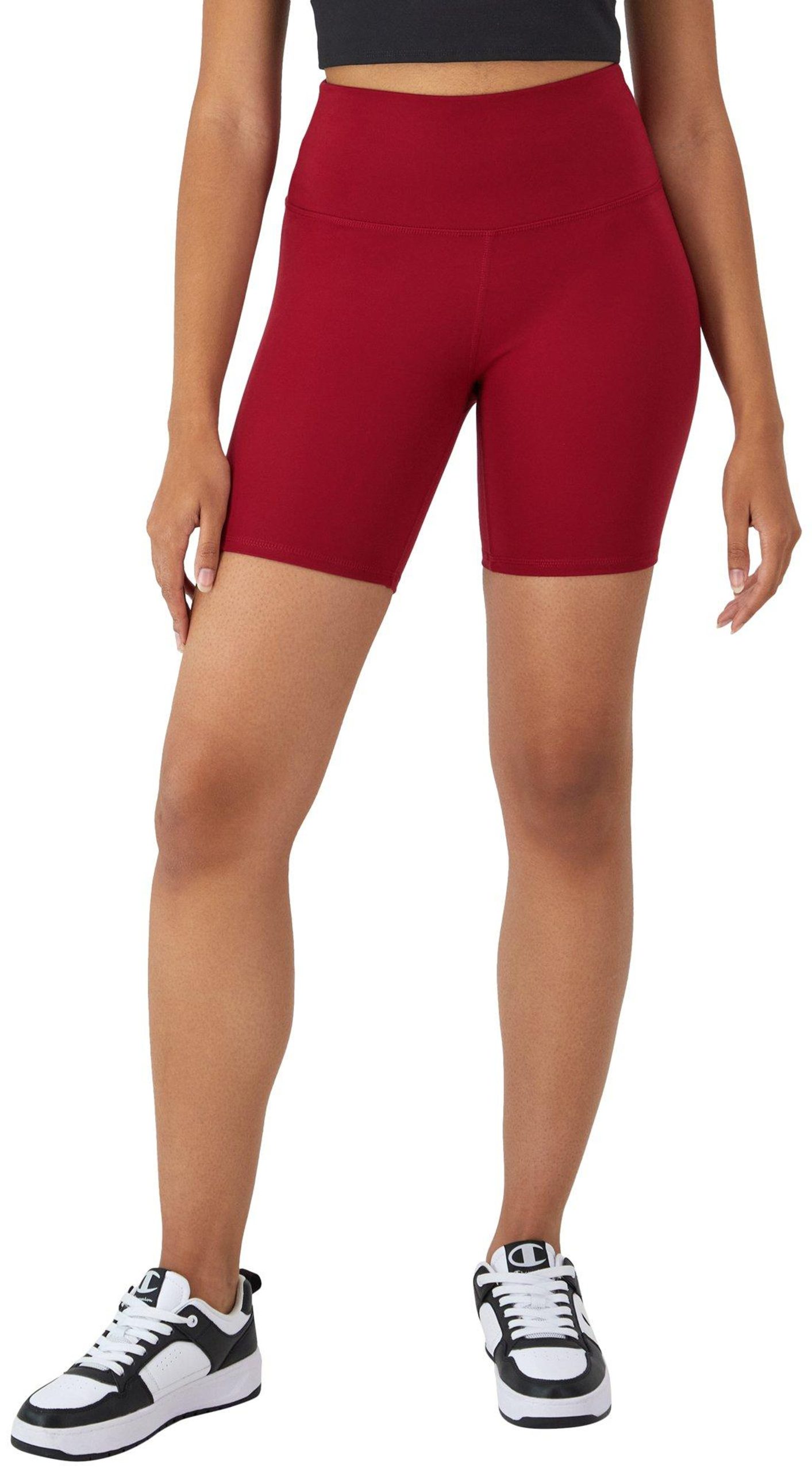 Champion Womens Solid Soft Touch 7 in. Bike Short