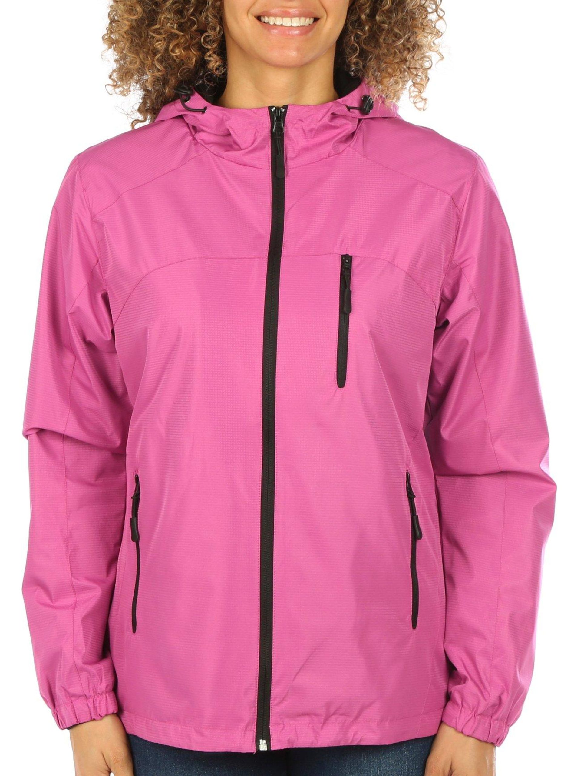 Reel Legends Womens Waterproof Hooded Jacket