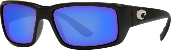 Costa Del Mar Fantail Sunglasses – Matte Black/Blue Mirror 580P