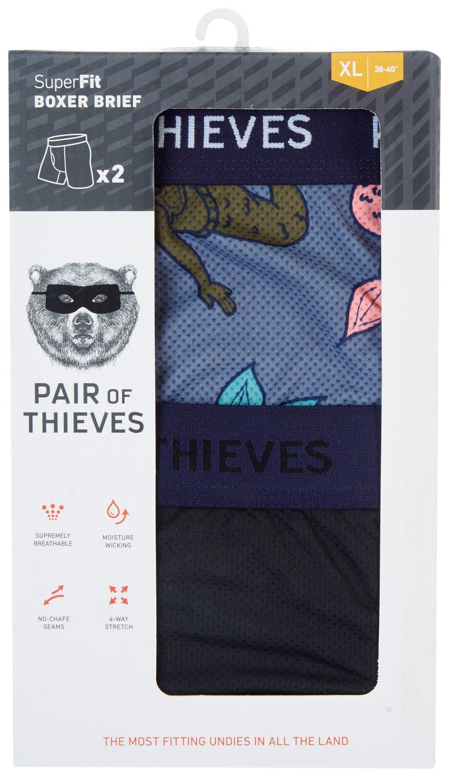 Pair of Thieves Mens 2-pk. Tap Water Park Boxer Briefs