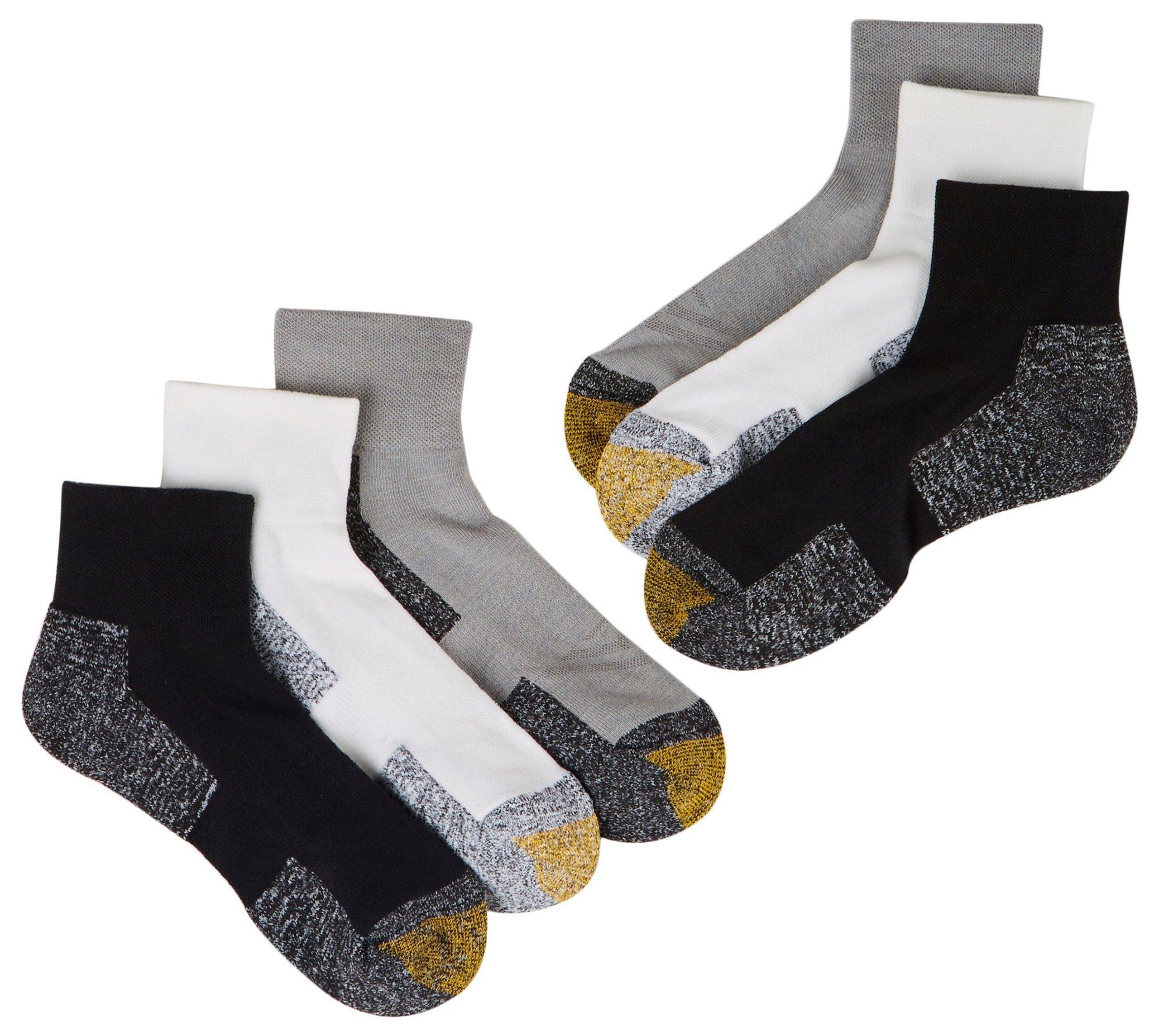 Gold Toe Mens 6-pk. Quarterly Sport Socks