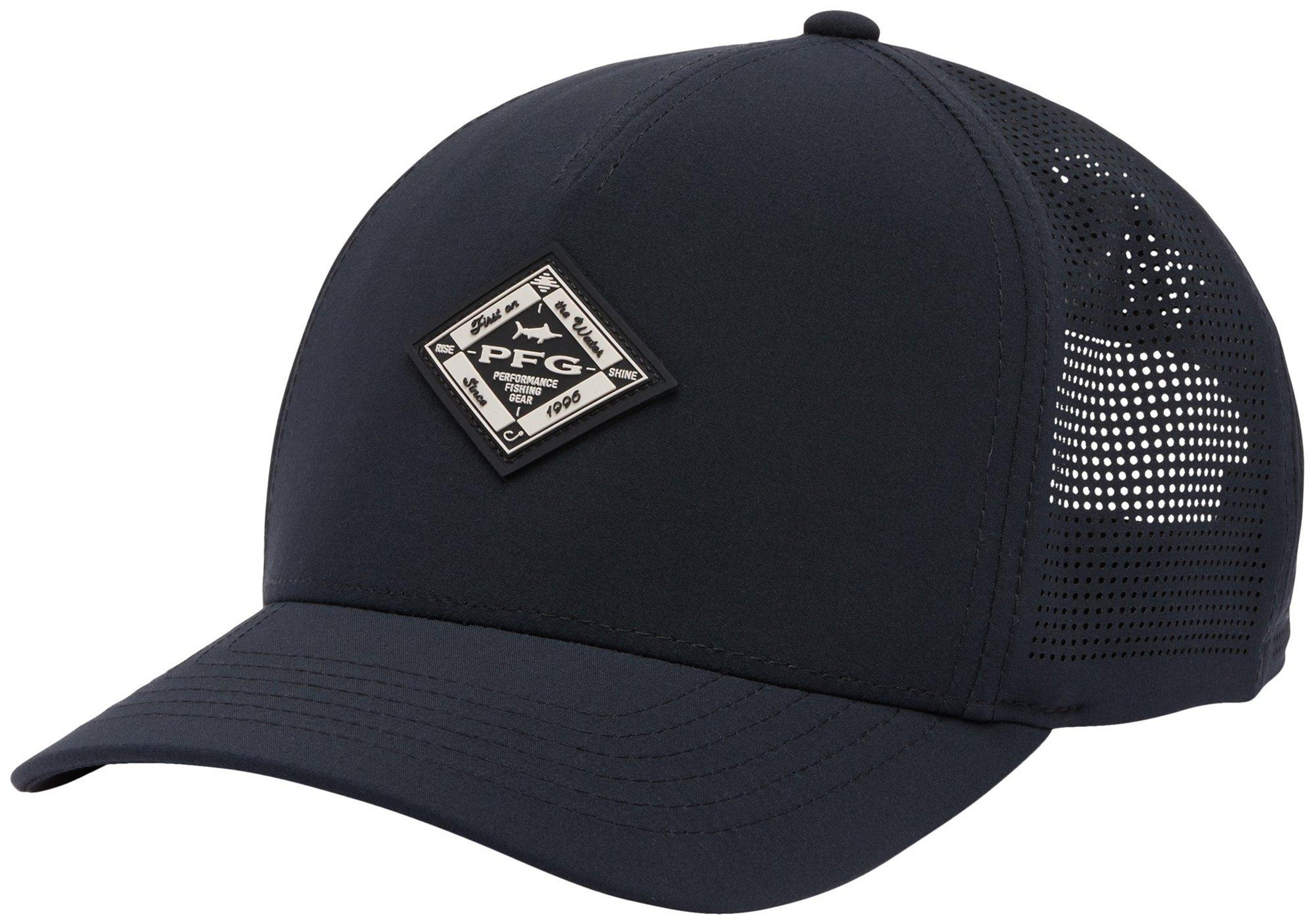 Columbia Mens PFG Logo Patch Mesh Snapback Hat