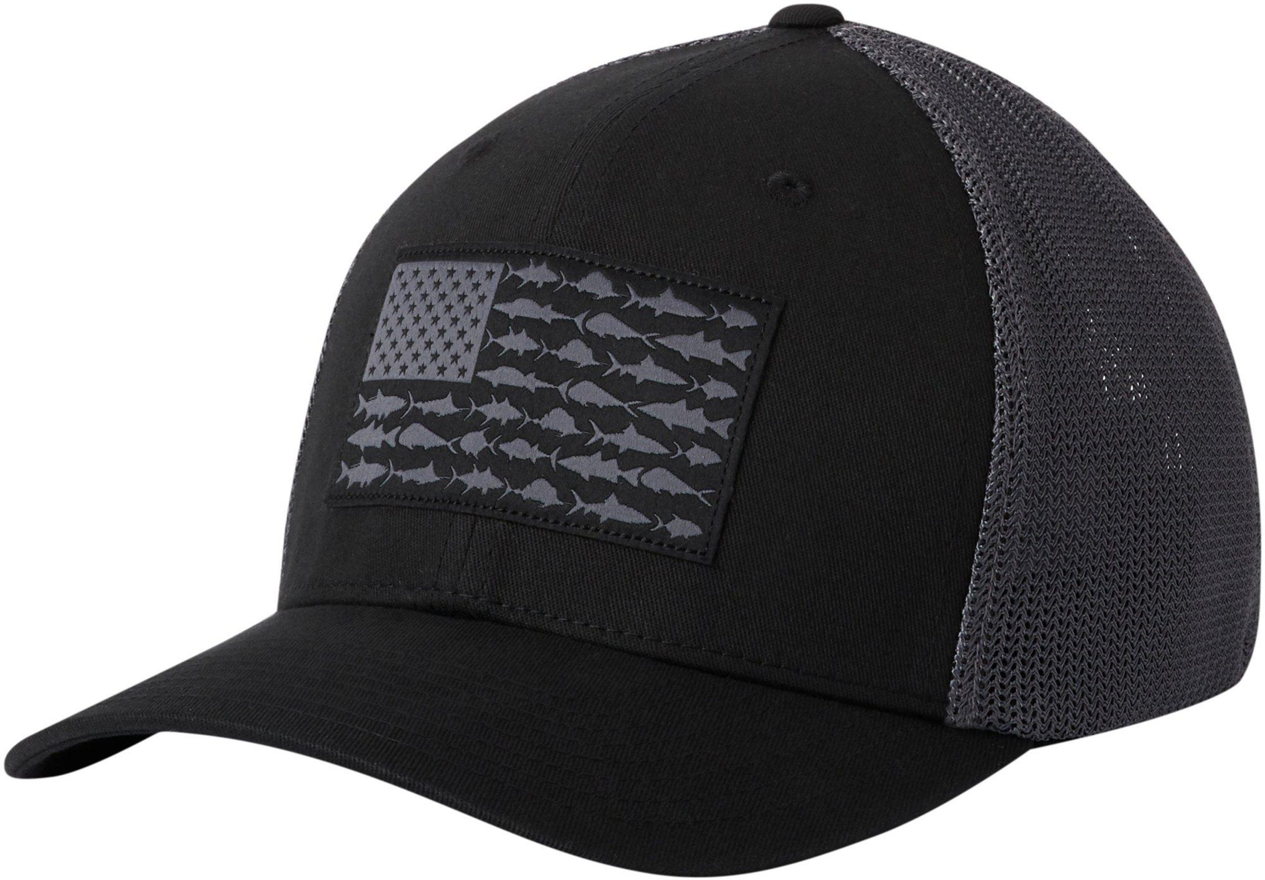 Columbia Mens PFG Mesh Fish Flag Hat