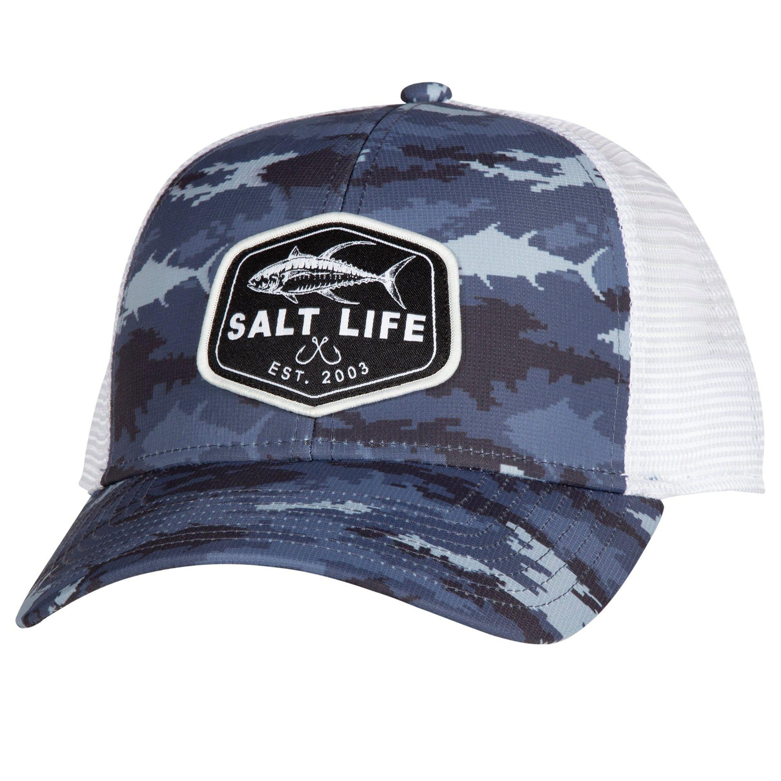 Salt Life Mens Aquatic Journey Mesh Hat