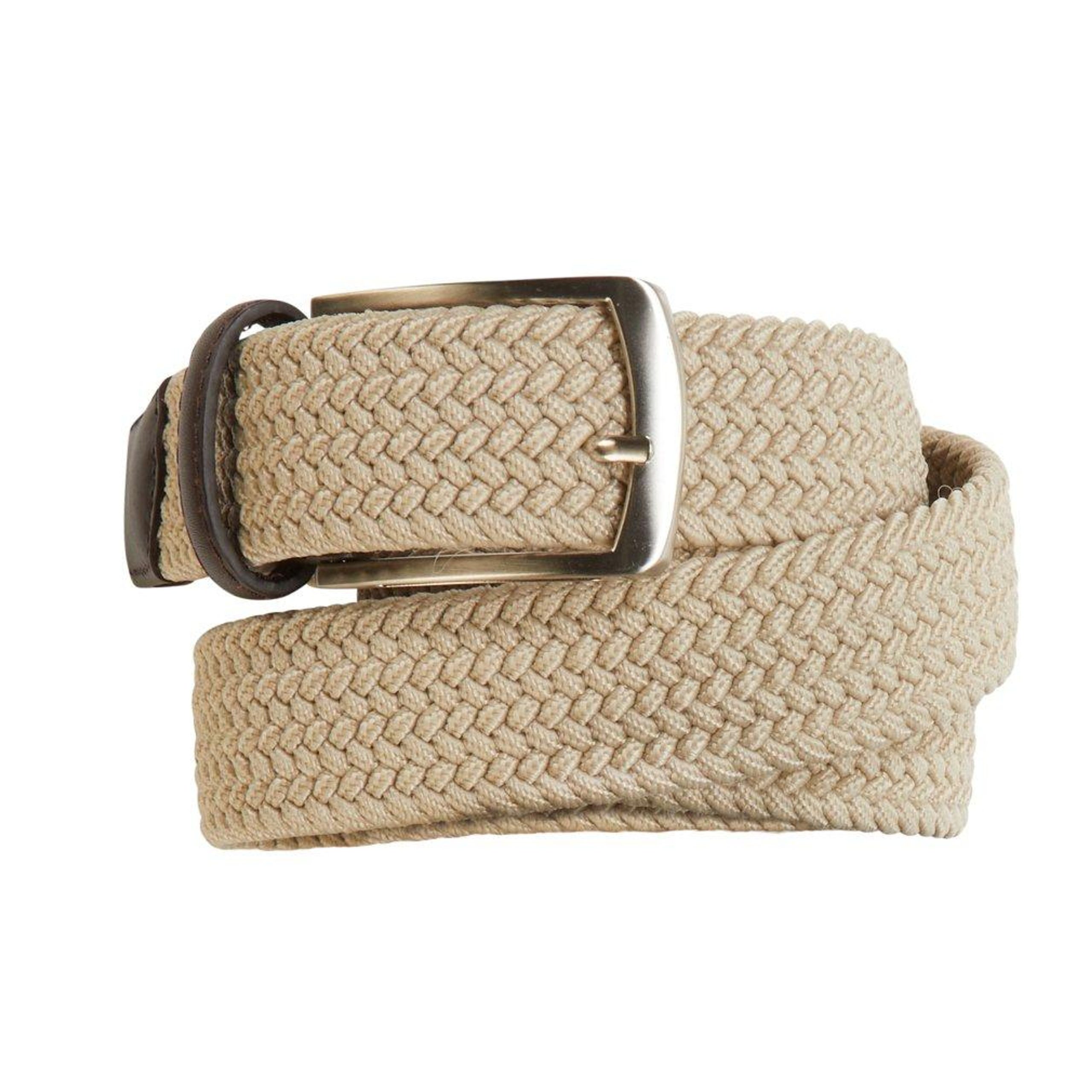 Greg Norman Collection Mens Braided 35mm Stretch Belt