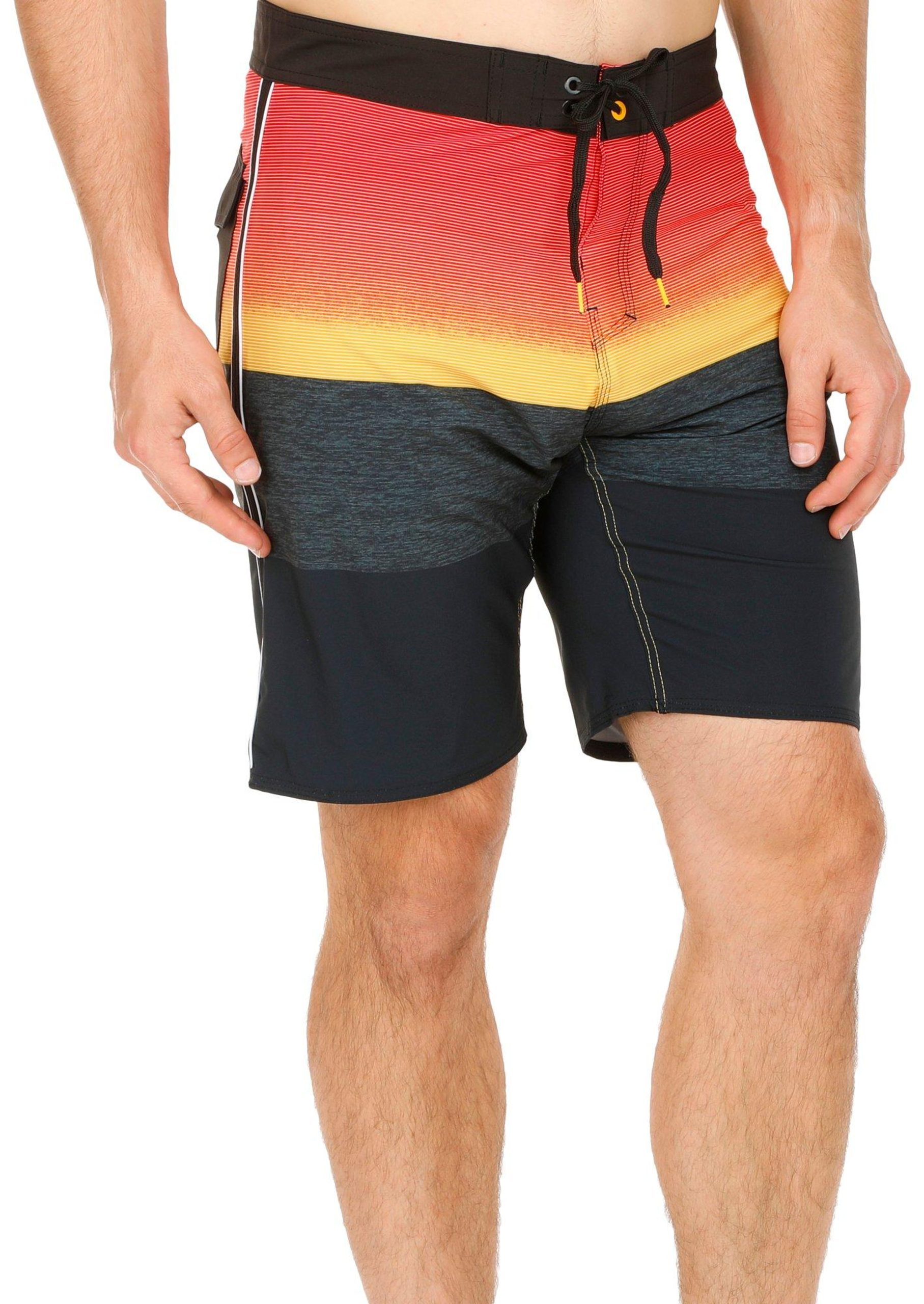 Burnside Mens Surf Side RJ#1 Boardshorts