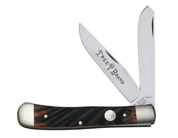 Boker Trapper Washboard Bone – Carbon Steel