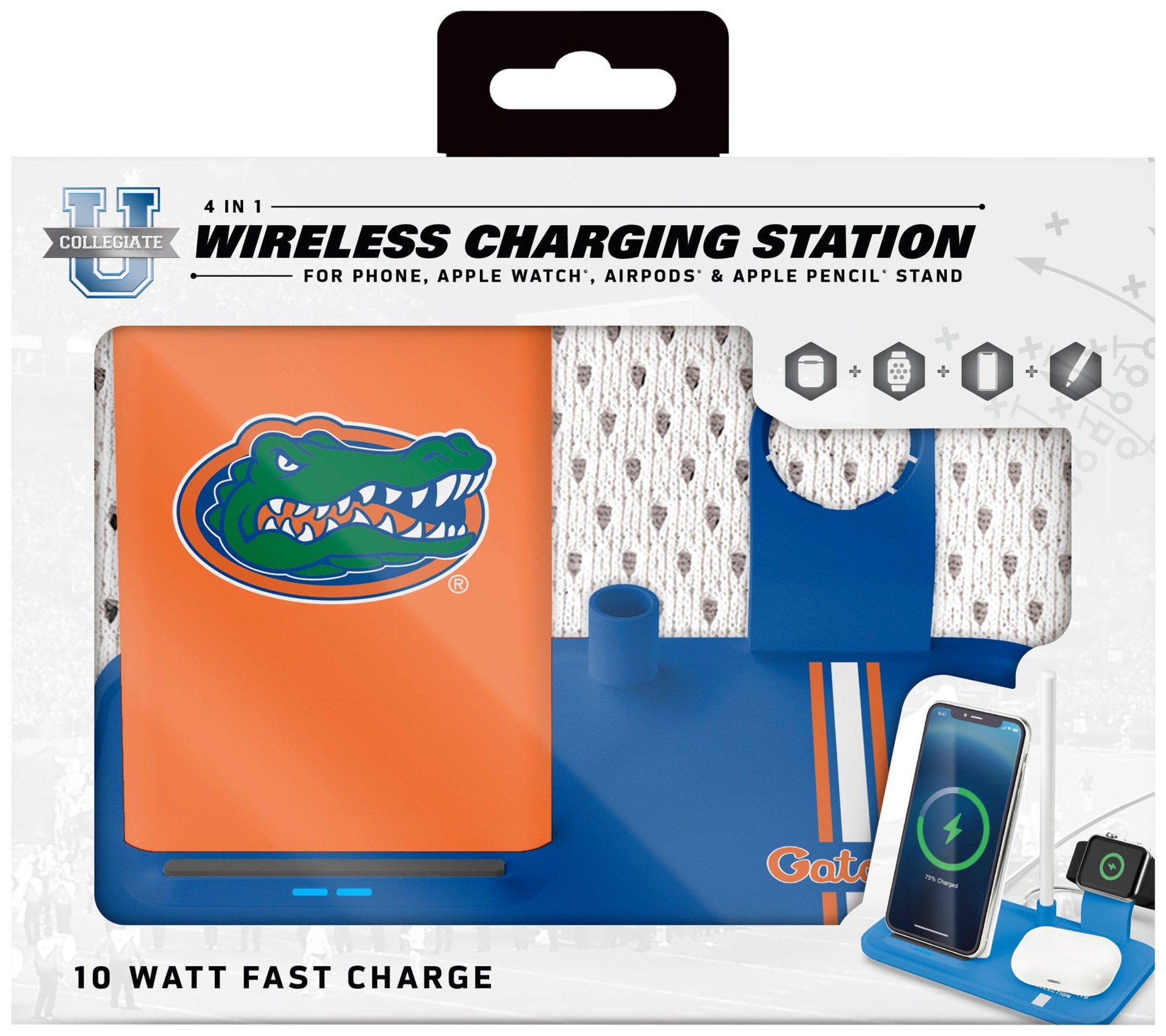 Florida Gators 4-in-1 Wireless Charging Station