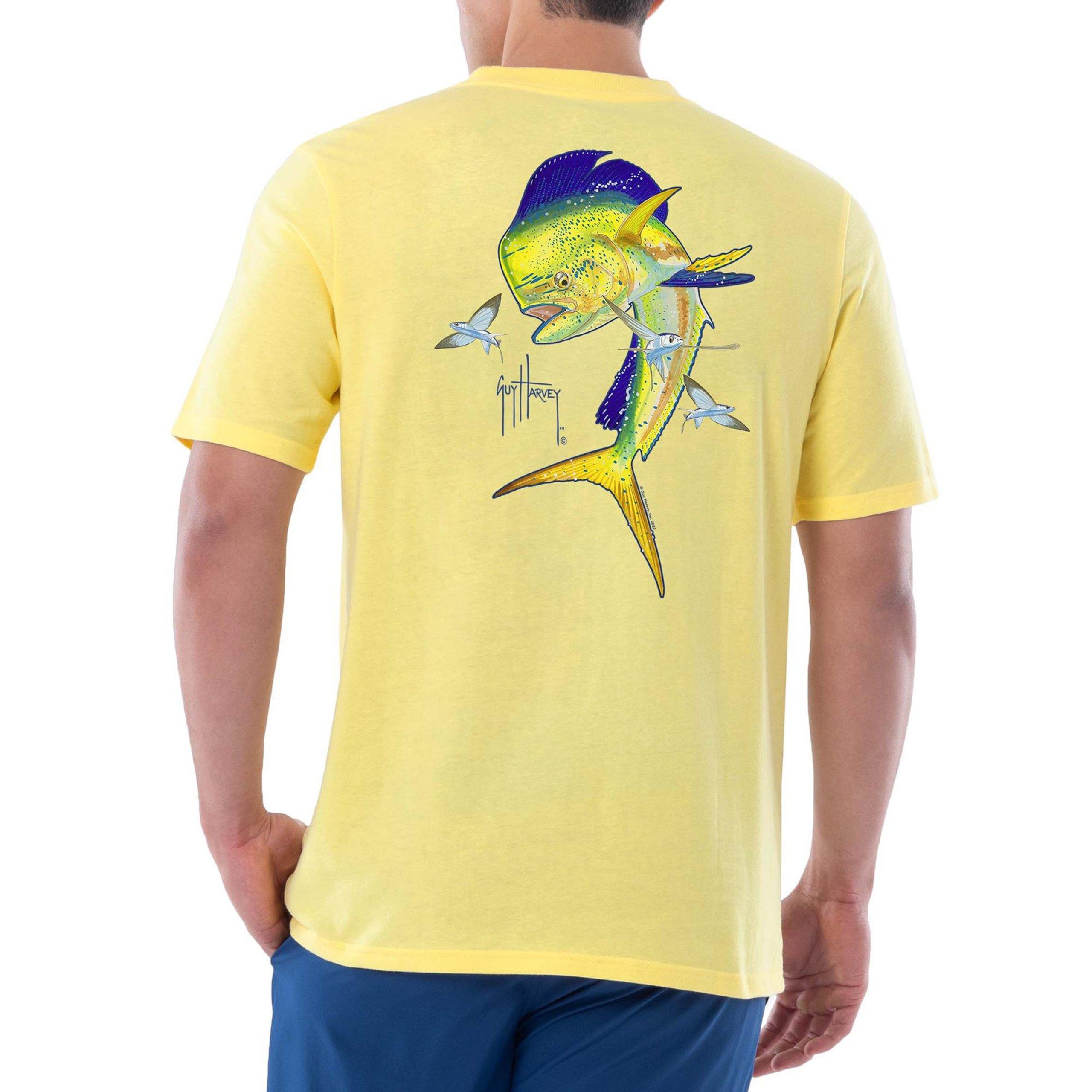 Guy Harvey Mens Great Escape Short Sleeve T-Shirt