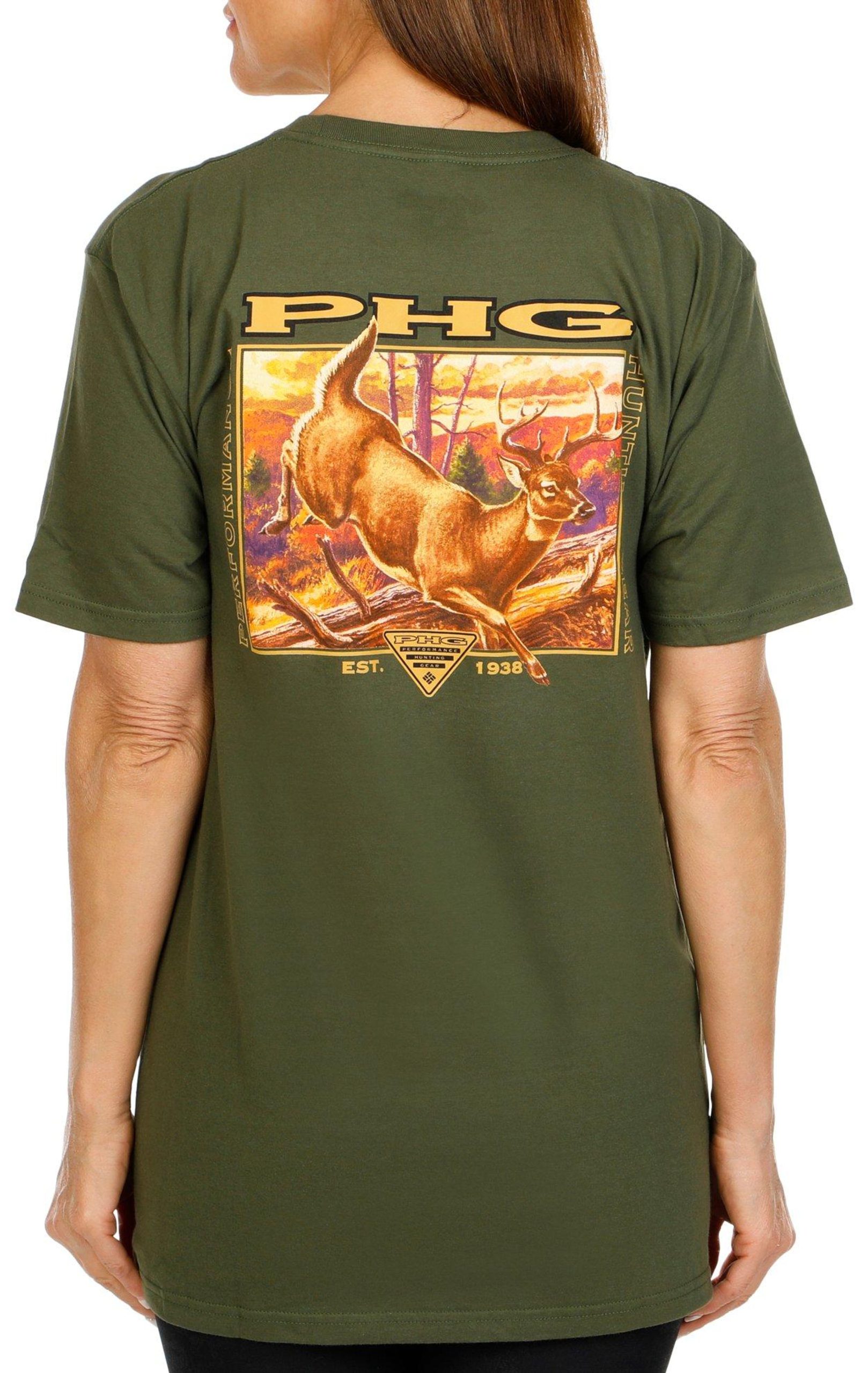 Columbia Mens PHG Deer Short Sleeve T-Shirt