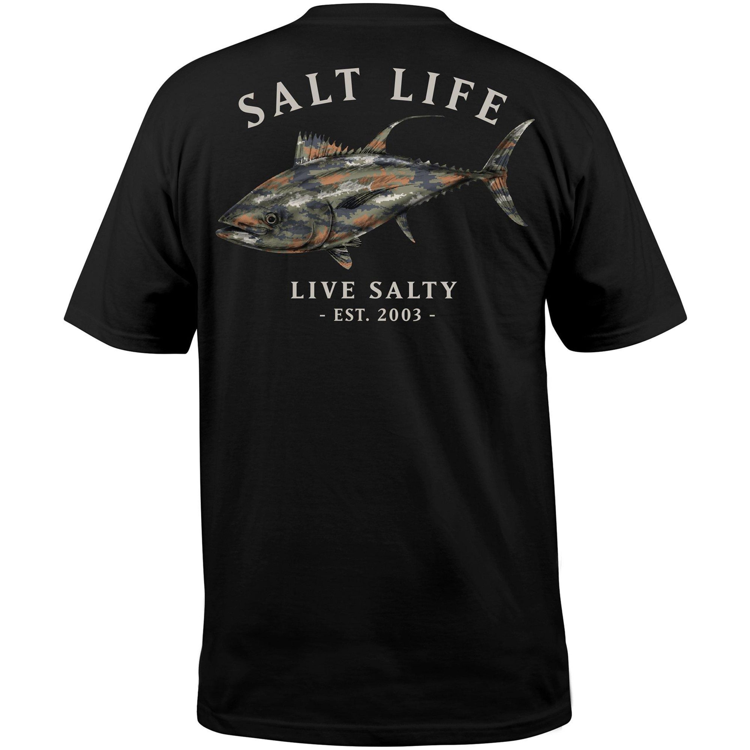 Salt Life Mens Tuna Journey Short Sleeve Pocket T-Shirt