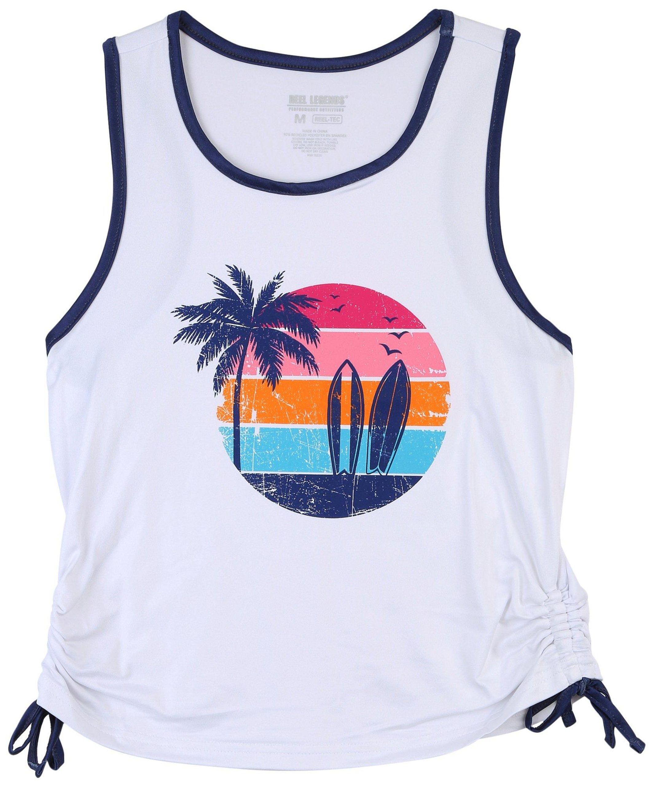 Reel Legends Big Girls Sunset Tank Top