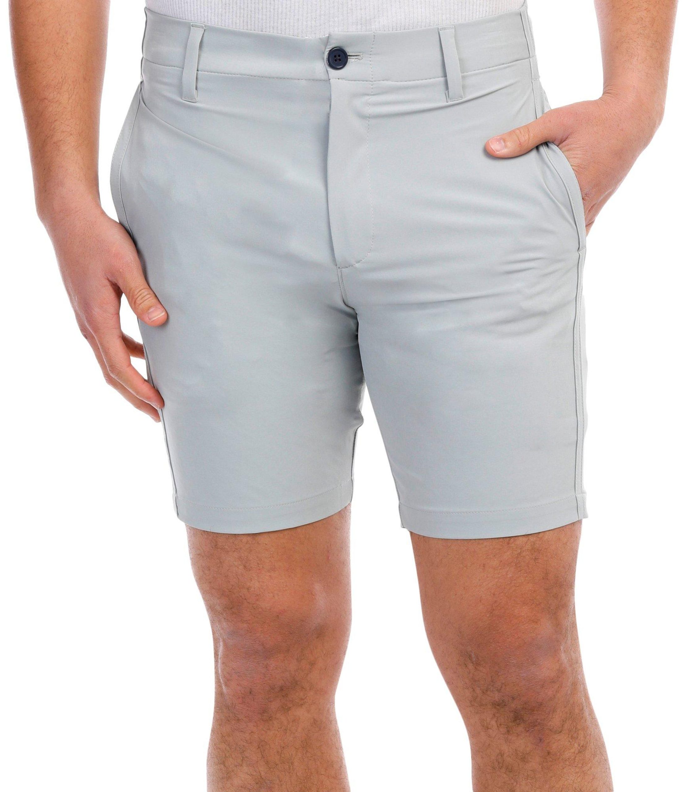 Pins & Aces Performance Mens Solid Golf Shorts