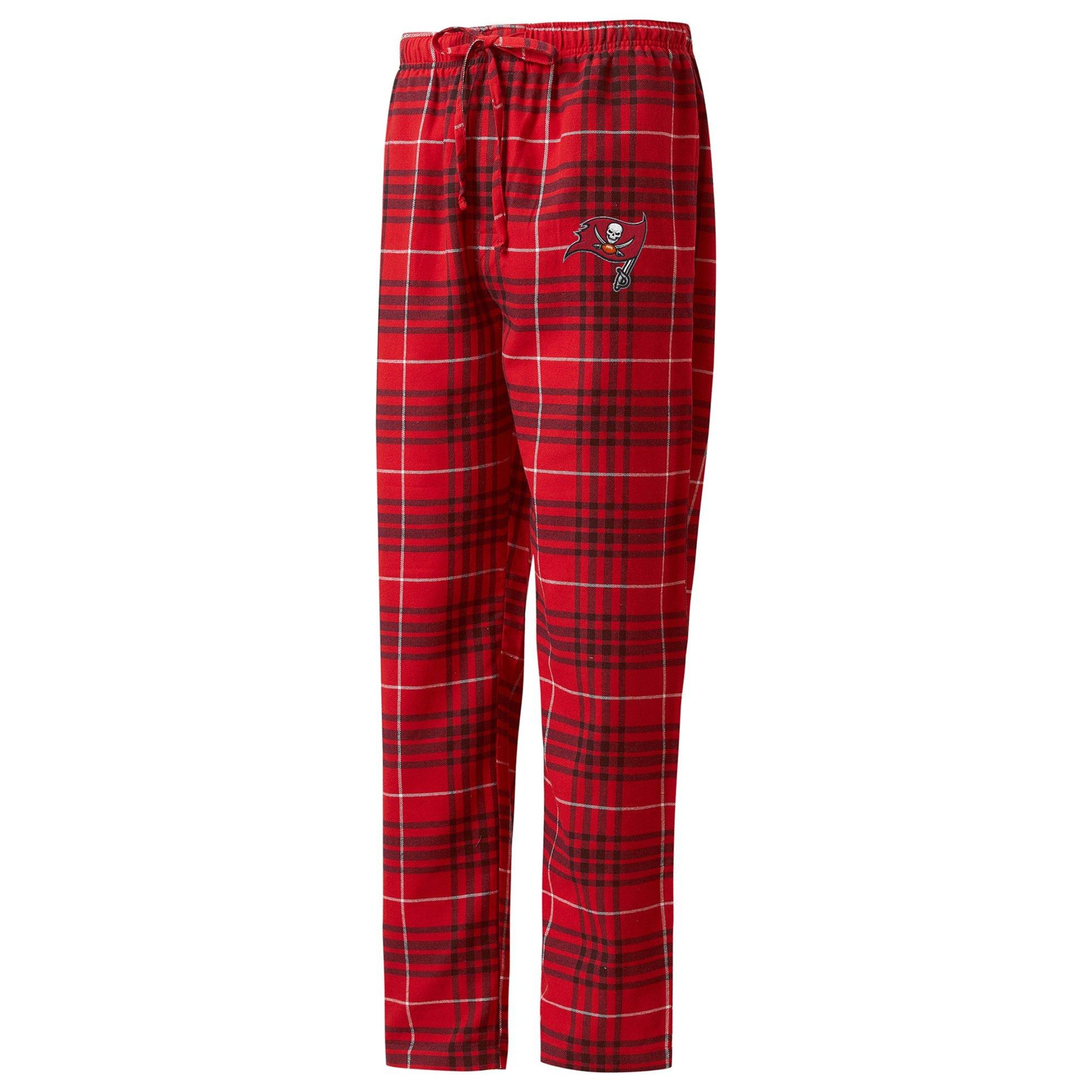 Mens Tampa Bay Buccaneers Plaid Pajama Pants