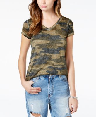 Camo-Print T-Shirt