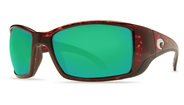 Costa Del Mar Blackfin Sunglasses – Tortoise/Green Mirror 580G