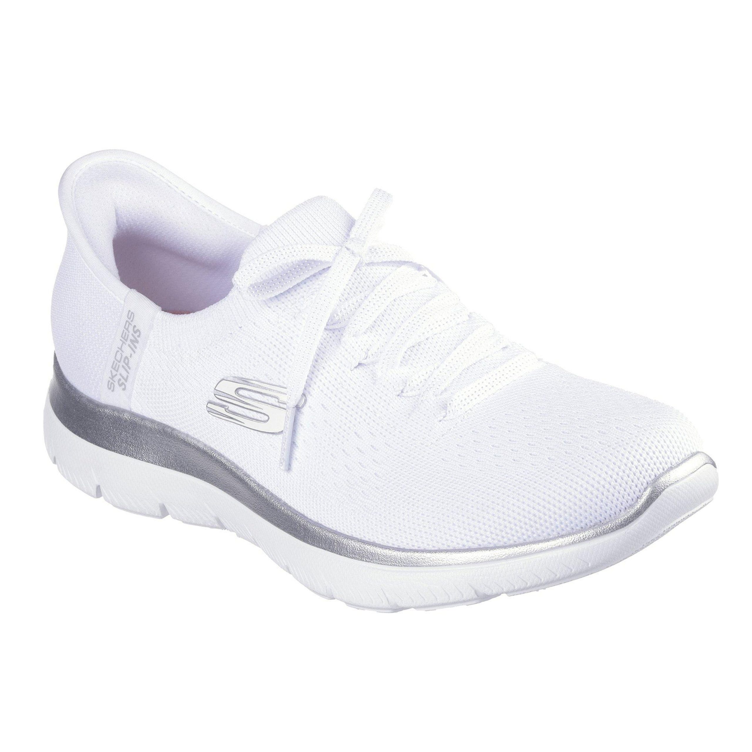 Skechers Womens Slip-ins Summits Night Chic Athletic Shoes