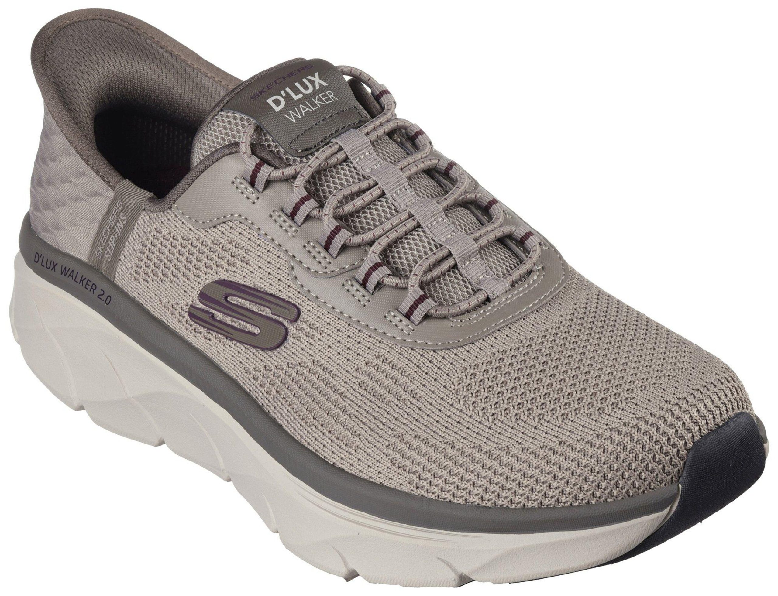 Skechers Mens Slip-ins D’Lux Walker 2.0 Rezinate Shoes