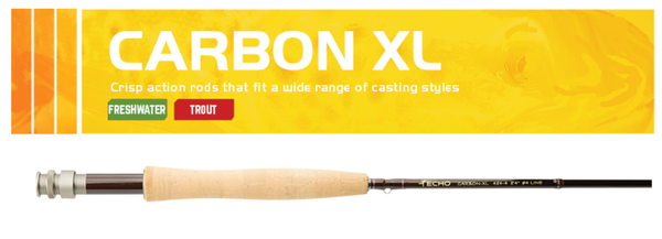 Echo CARBON-XL 2wt 7’3″ Fly Rod