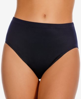 High-Waist Tummy-Control Bikini Bottoms