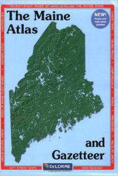 Delorme Atlas & Gazetteer Maine