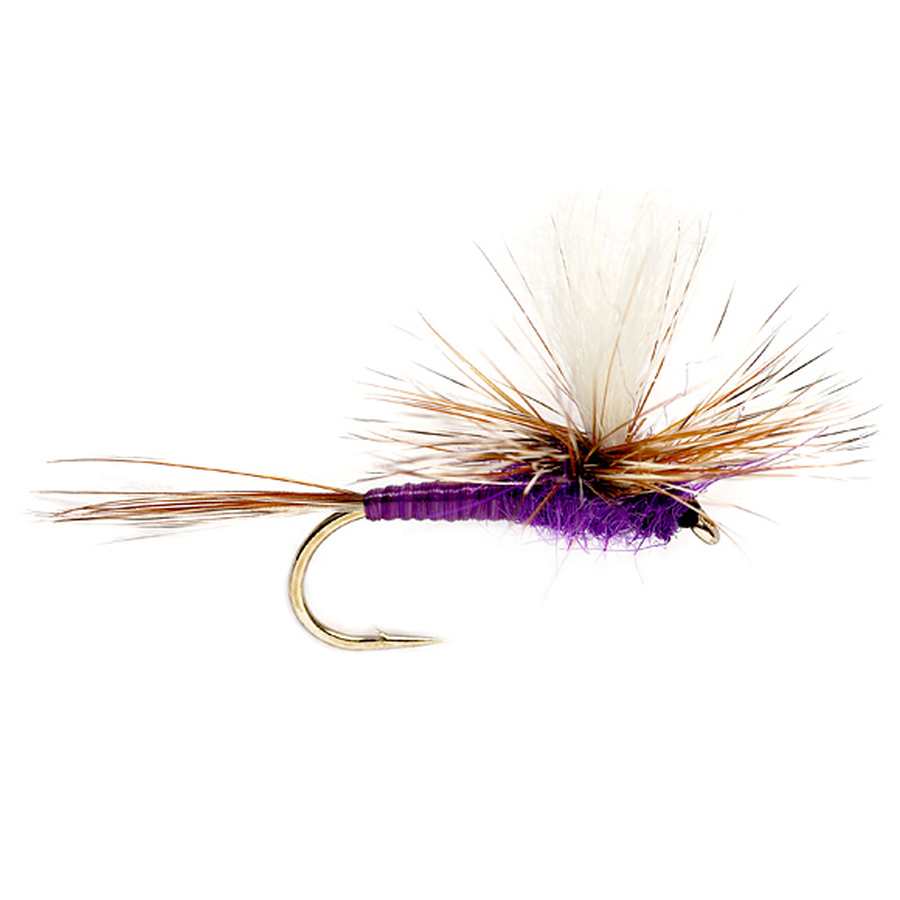 Adams Purple Parachute Dry Fly