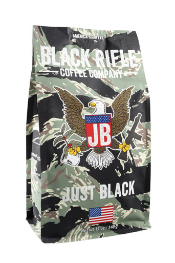 BRCC Just Black Coffee Roast – Whole Bean-12 oz bag