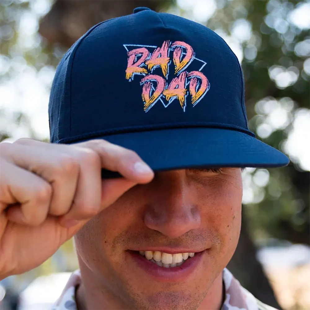 Burlebo Men’s Retro Rad Dad Low Profile Hat